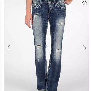 Women’s Silver Pioneer Bootcut Jeans